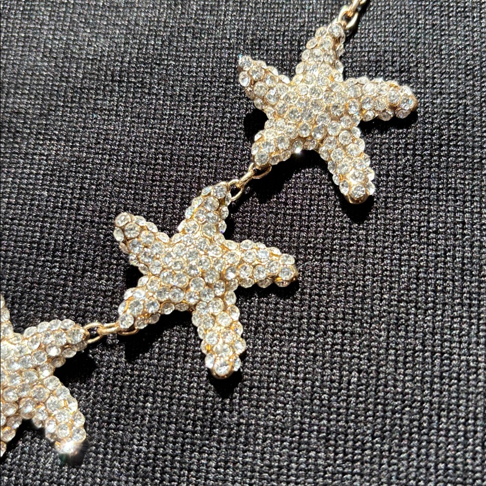 Starfish Crystal Necklace - Picture 3 of 6